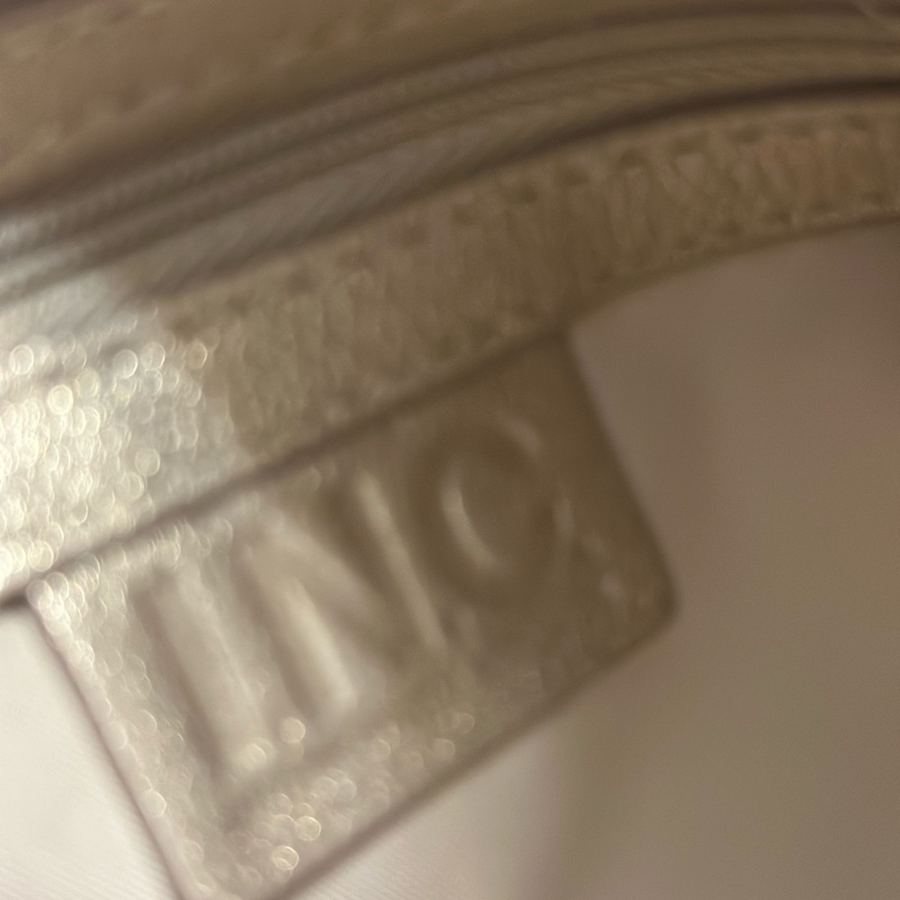 INC International Concepts Cream Shoulder Bag with Gold Accents - Picture 8 of 9